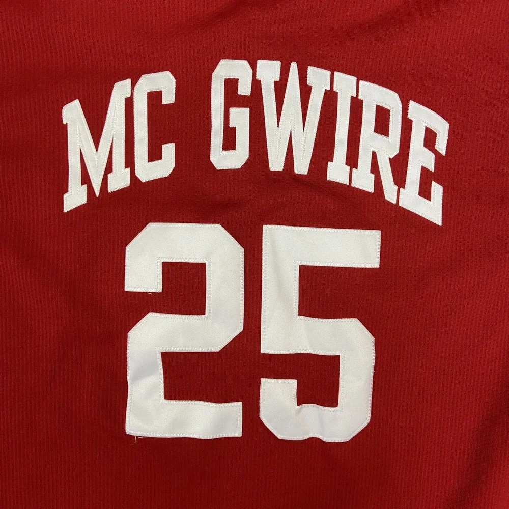 Vintage St Louis Cardinals Mark McGwire‎ Starter Jersey Sewn Size 2XL MLB